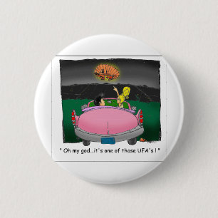 Badge Rond 5 Cm Texas UFO ? T-shirts drôles, cadeaux et objets à c