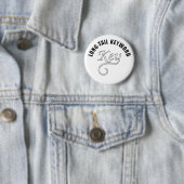 Badge Rond 5 Cm Texte du mot-clé long-queue (En situation)