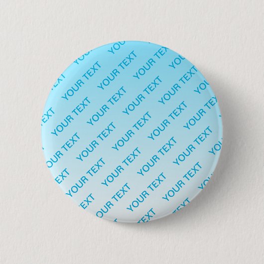 Badge Rond 5 Cm Texte extensible personnalisable Blanc et noir mod (Devant)