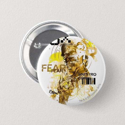 Badge Rond 5 Cm Thaal Sinestro 11 (Devant & derrière)