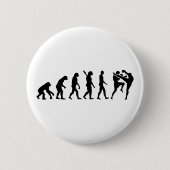 Badge Rond 5 Cm Thaïlandais de Muay d'évolution (Devant)