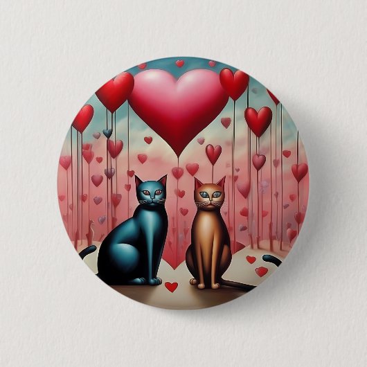 Badge Rond 5 Cm thang amour chic (Devant)