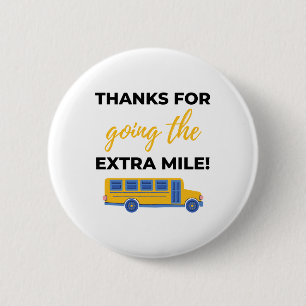 Badge Rond 5 Cm Thanks For Going The Extra Mile bl