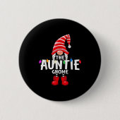 Badge Rond 5 Cm The Auntie Gnome Christmas Matching Pajama (Devant)