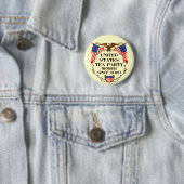 Badge Rond 5 Cm Thé des Etats-Unis (En situation)