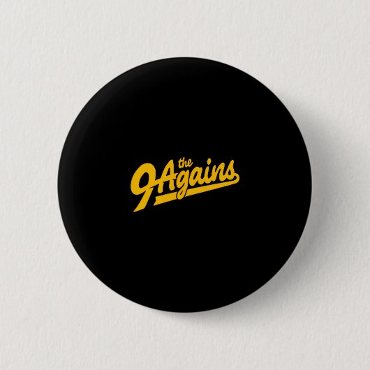 Badge Rond 5 Cm The New 9 Agains Bowling Team  (Devant)