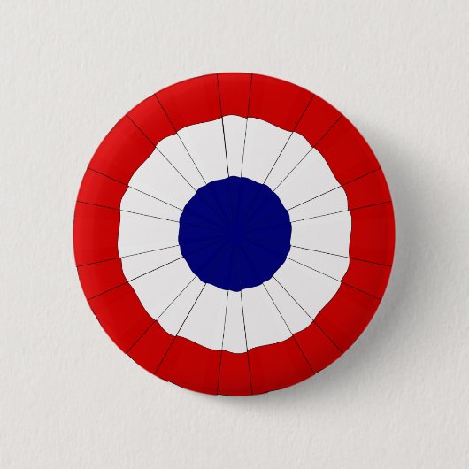 Badge Rond 5 Cm The Tricolour Cockade (Devant)