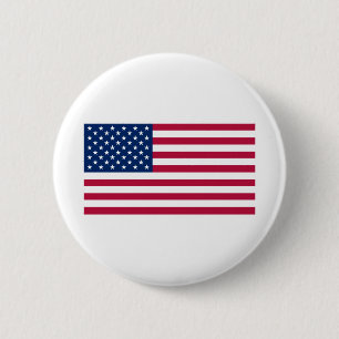 Badge Rond 5 Cm The United States Of America Flag