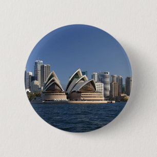 Badge Rond 5 Cm Théatre de l'opéra de Sydney