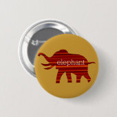 BADGE ROND 5 CM THÉÂTRE D'ÉLÉPHANT (Devant & derrière)