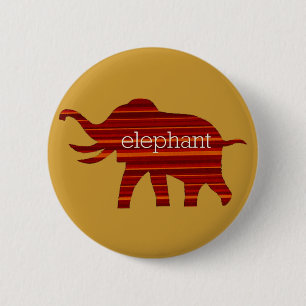 BADGE ROND 5 CM THÉÂTRE D'ÉLÉPHANT
