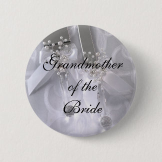 Badge Rond 5 Cm theBride de Grandmotherof