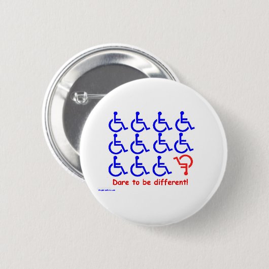 Badge Rond 5 Cm thegimpstore.com (Devant & derrière)