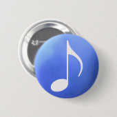 Badge Rond 5 Cm thème de musique (Devant & derrière)