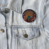 Badge Rond 5 Cm thePeyoteExperience (En situation)