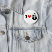 Badge Rond 5 Cm Theresa peut (En situation)