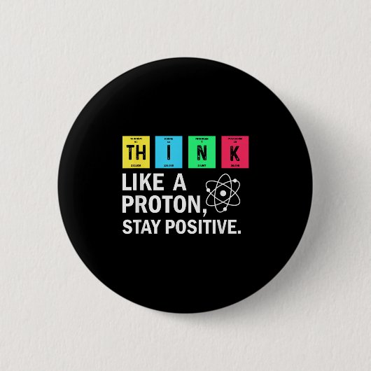 Badge Rond 5 Cm Think Like A (Devant)