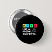 Badge Rond 5 Cm Think Like A (Devant & derrière)