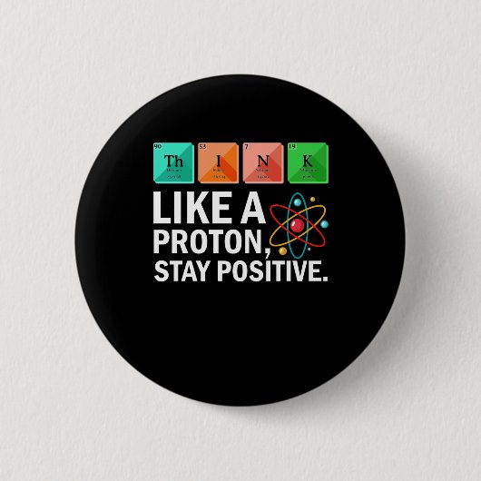 Badge Rond 5 Cm Think Like A (Devant)