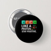 Badge Rond 5 Cm Think Like A (Devant & derrière)