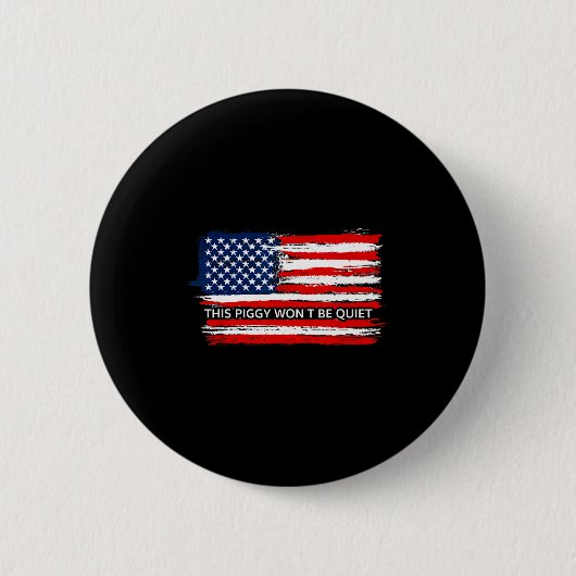 Badge Rond 5 Cm This Ggy Won't Be Quiet Funny Flag (Devant)