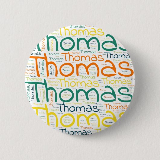 Badge Rond 5 Cm Thomas (Devant)