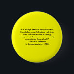 Badge Rond 5 Cm Thomas Jefferson - C'est toujours mieux<br><div class="desc">"Thomas Jefferson - It is Always Better", "The MUSEUM Zazzle Artist Series jGibney 2010", plus récent, meilleur, plus grand, beau, goggle, facebook, colossal, géant, plus grand, maison, musée, jgibney, art, peinture, giclée, toile, fenêtre, ombre, mur, , penderie, art, impression, poster, zazzle, musée, artiste, série, carte postale, artiste, série, nouveauté, meilleur...</div>