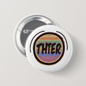 Badge Rond 5 Cm THTER Pronoun Rainbow Circle Pride (Devant & derrière)