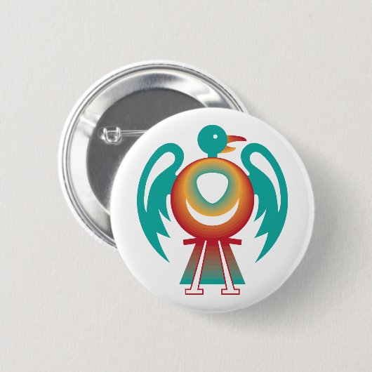 Badge Rond 5 Cm thunderbird v2 (Devant & derrière)