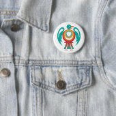 Badge Rond 5 Cm thunderbird v2 (En situation)