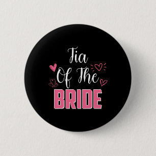 Badge Rond 5 Cm Tia De L'Épouse De Mariage De Famille Mariage Femm