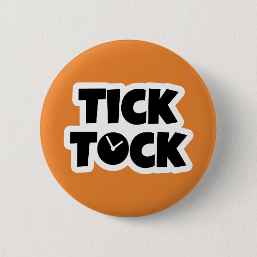 Badge Rond 5 Cm Tick (Devant)