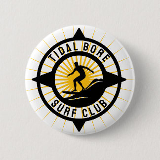 Badge Rond 5 Cm Tidal Bore Surfe Club
