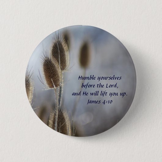 Badge Rond 5 Cm Tiesel - humilité (Devant)