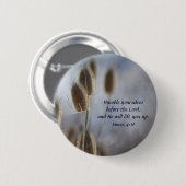 Badge Rond 5 Cm Tiesel - humilité (Devant & derrière)