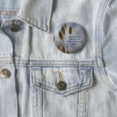 Badge Rond 5 Cm Tiesel - humilité (En situation)