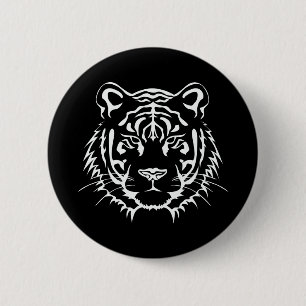 BADGE ROND 5 CM TIGER