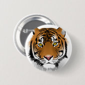 Badge Rond 5 Cm Tiger Eyes (Devant & derrière)