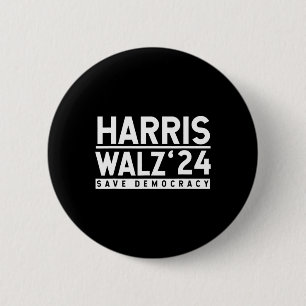 Badge Rond 5 Cm Tim-walz-2024 Élection Hommes Femmes Enfants Valse