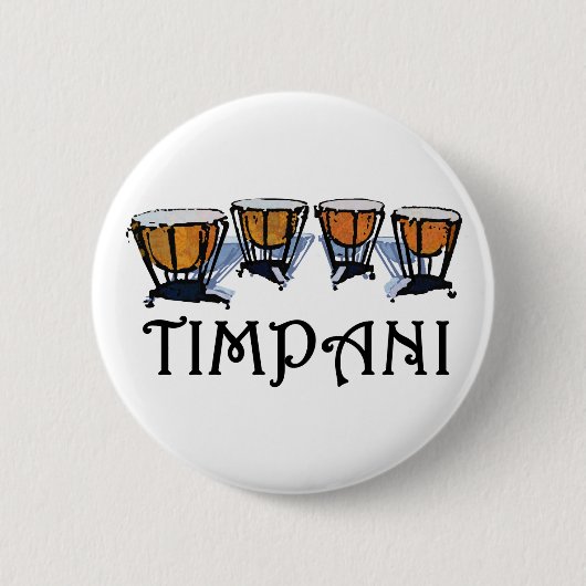 Badge Rond 5 Cm Timbales (Devant)