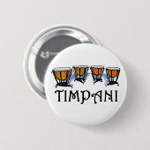Badge Rond 5 Cm Timbales (Devant & derrière)
