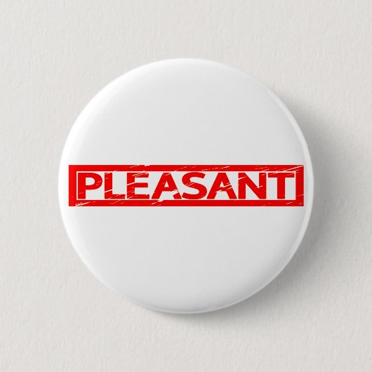 Badge Rond 5 Cm Timbre agréable (Devant)