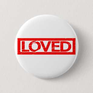 Badge Rond 5 Cm Timbre aimé