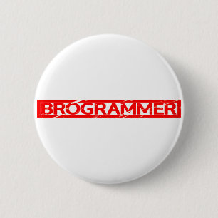 Badge Rond 5 Cm Timbre Brogrammer