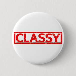 Badge Rond 5 Cm Timbre classique