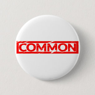 Badge Rond 5 Cm Timbre commun