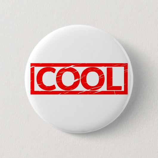 Badge Rond 5 Cm Timbre cool (Devant)