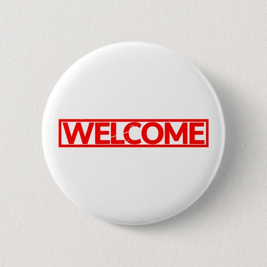 Badge Rond 5 Cm Timbre d'accueil (Devant)