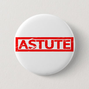 Badge Rond 5 Cm Timbre d'astuce