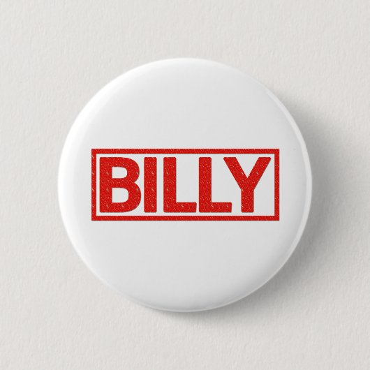Badge Rond 5 Cm Timbre de Billy (Devant)